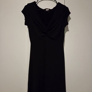 Love Rocks Classic Black Midi Dress